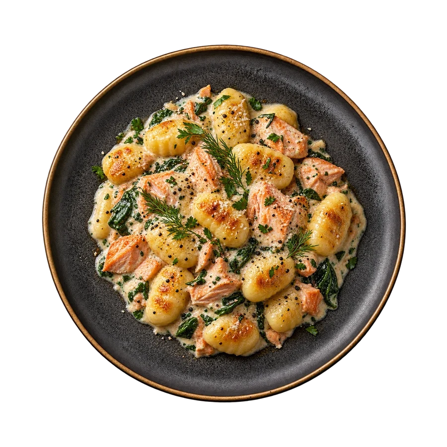 Gnocchi al Lachs
