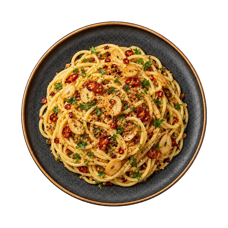 Spaghetti Aglio e Olio piccante